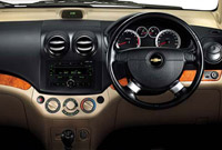 Chevrolet Aveo Steering Wheel View