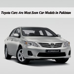 Toyota Cars are the Most Seen Car Models in Pakistan