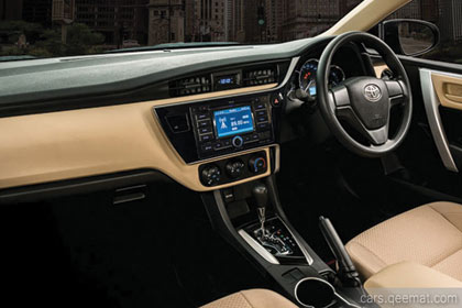 Toyota Corolla XLi 2018 Dash Interior
